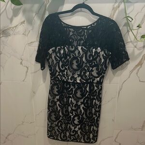Black Lace Dress